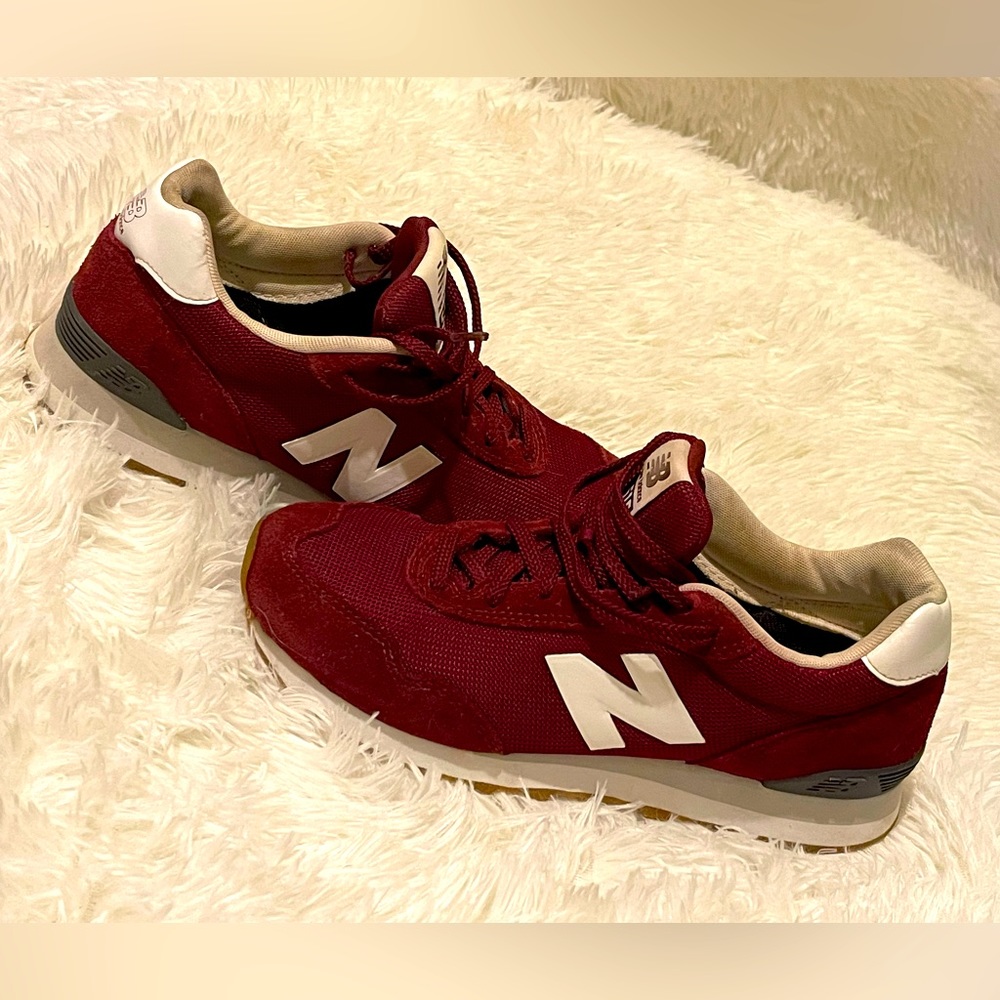 Burgundy, Beige, & Grey New Balances . GooD Condition. Great Color 4 any style.